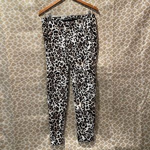 COPY - Leopard Winter Lined leggings XL